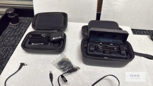 Hollyland Lark Max Ultra-Expanded Quad-Microphone & Dual-Receiver Field Production Kit - Comprisi...
