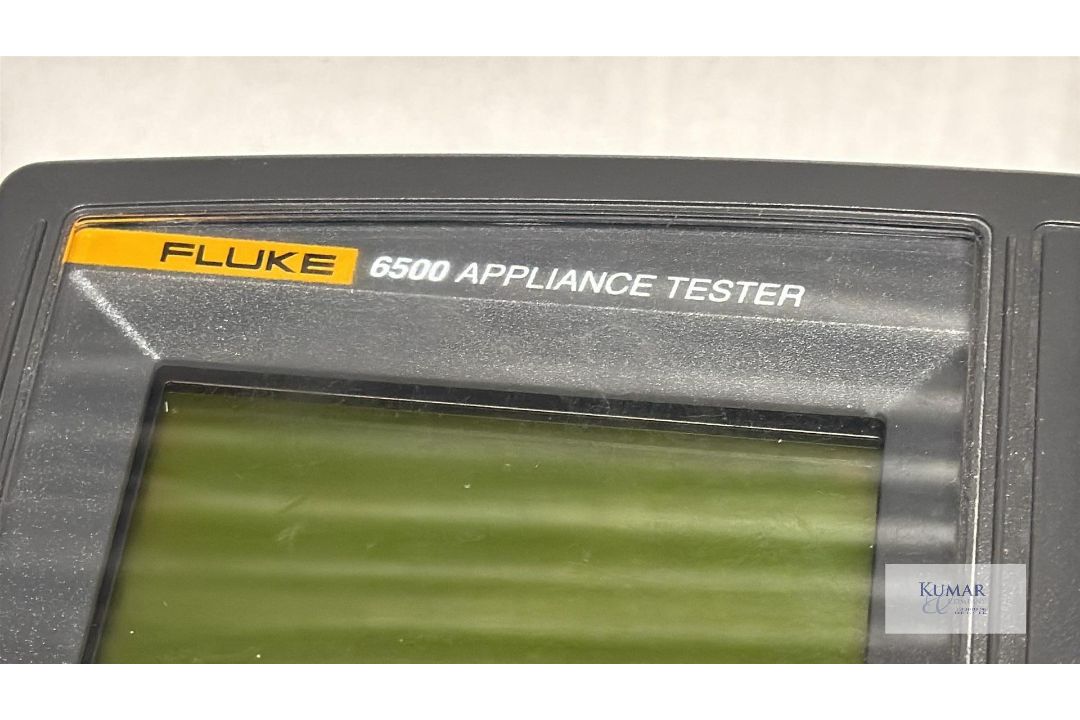 Fluke 6500 Appliance Tester/ PAT Tester with Fluke USB Multi Card Reader/Writer & Original Fluke ... - Image 8 of 15