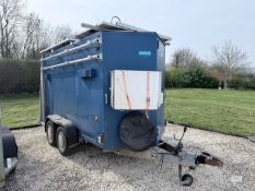 Twin Axle Ex-service commercial fleet unit. Used as a mobile field Wi-Fi, communications, and com...
