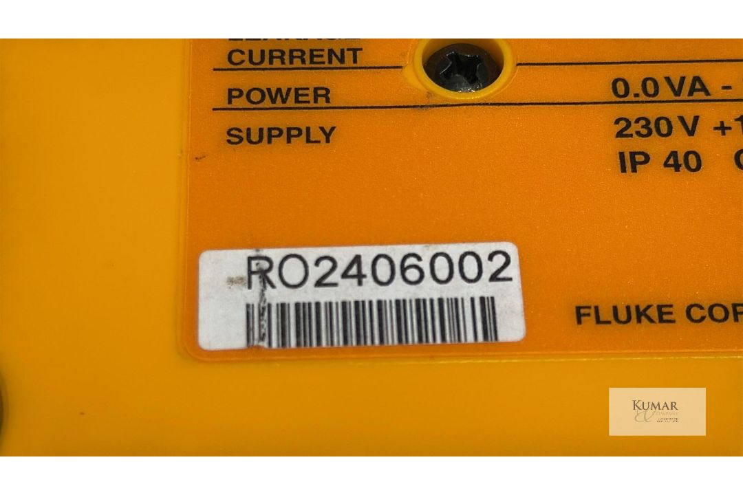 Fluke 6500 Appliance Tester/ PAT Tester with Fluke USB Multi Card Reader/Writer & Original Fluke ... - Image 13 of 15