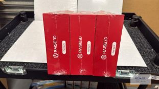 3: Boxes Raise 3D Premium 3D Printing Filament, 1.75mm, White, 1Kg - RRP £47.99 + VAT Each L - 3C