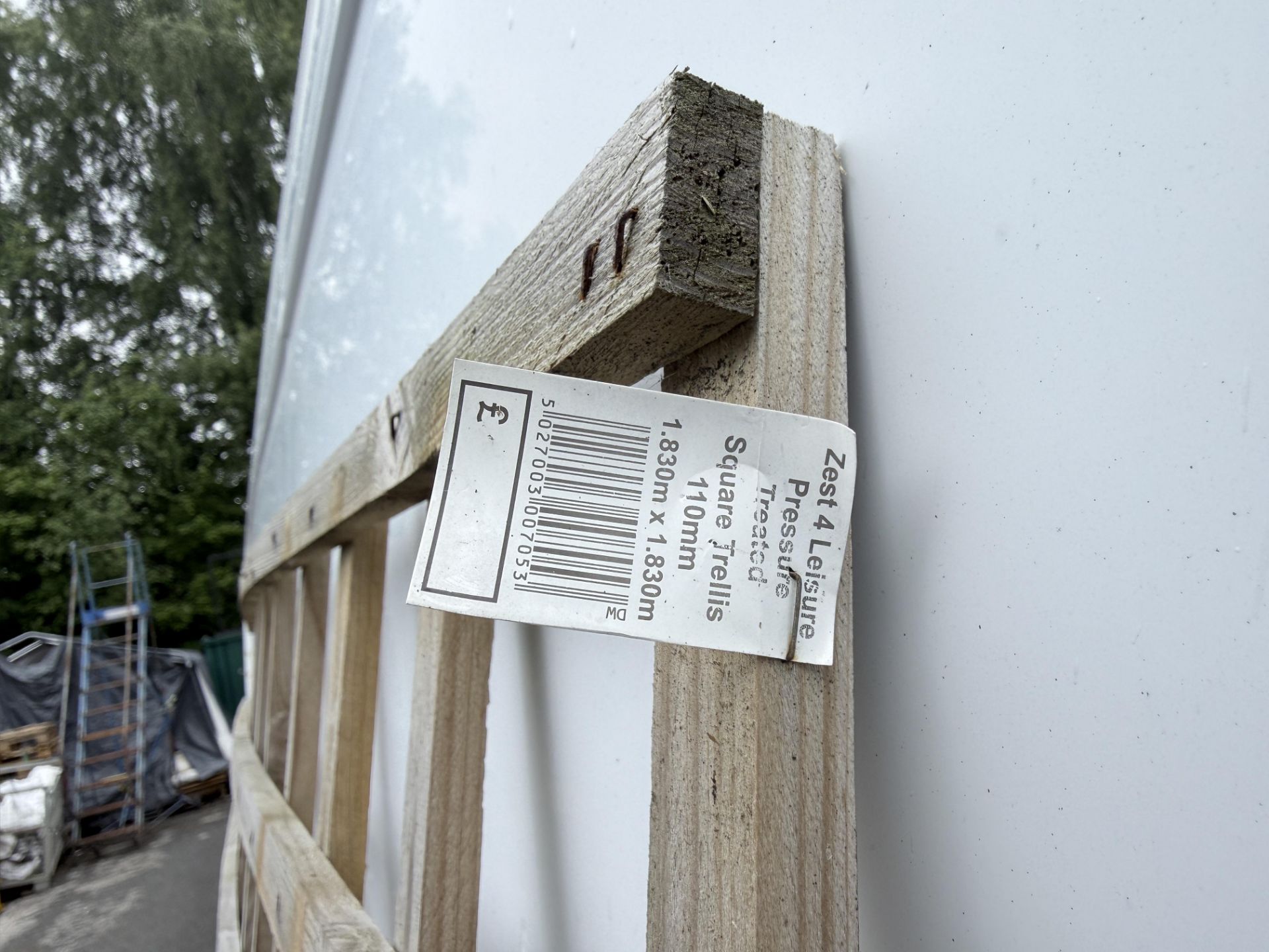 8:Square Trellis 110mm 6ft x 6ft - RRP £34.99 Each - Image 2 of 3
