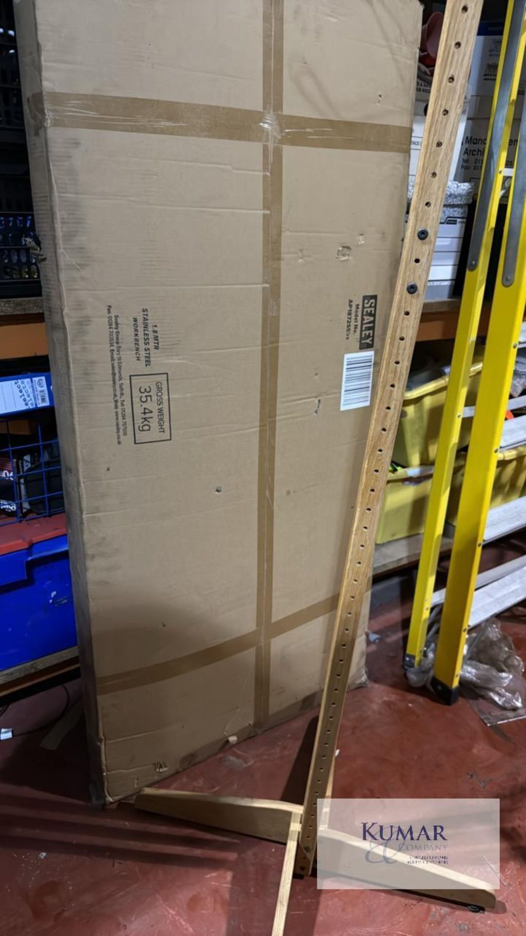 3: Wooden Frame Stands - Image 3 of 3