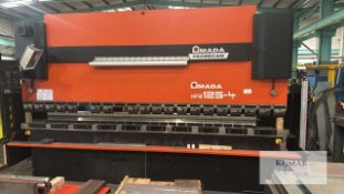 Amada Promecam HFB 125 - 4 High Precision CNC Hydraulic Down Stoke Press Brake, Serial No. HFP125...
