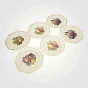 6 Stück Rosenthal Ivory Obstteller