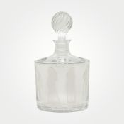 Lalique, Karaffe mit umlaufenden Frauenreliefs