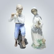 Konvolut von 2 Kinderfiguren 
