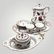 KPM Japanisches Teeservice für 2 Personen      
