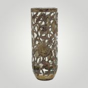 Cocktailglas mit Silber-Overlay