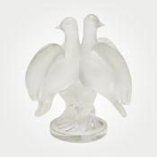 Lalique, zwei Tauben