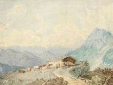 Heinrich Bürkel, Hochsommer auf der Alm 
