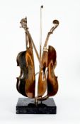Arman: Sliced Violines 1994