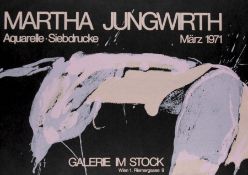 Jungwirth, Martha: Ausstellungsplakat