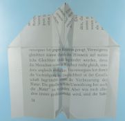 Fritze, Peter Arnold:  Aus: Horkheimer Dämmerung S. 54 (Papierflieger)