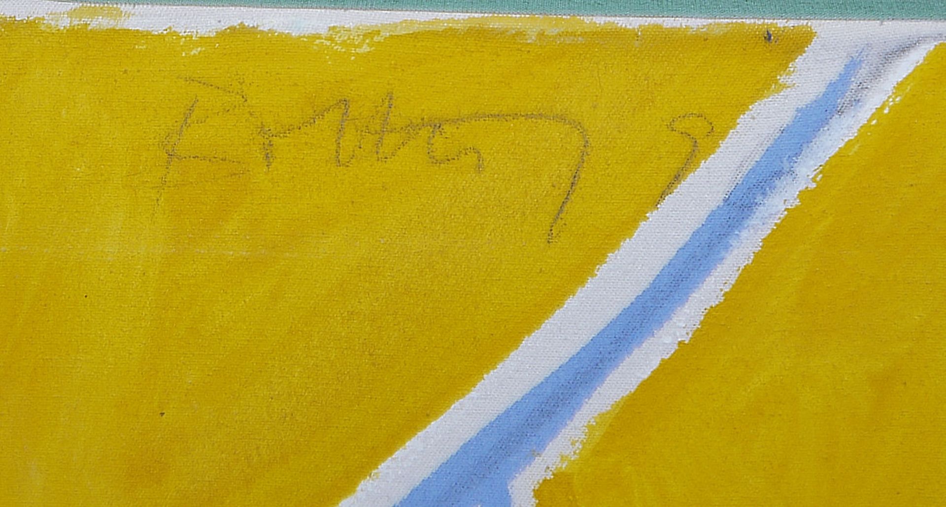 Eckart Rotter, Zwei große abstrahierte Komposition, Ölgemälde von 1996 - Bild 4 aus 6