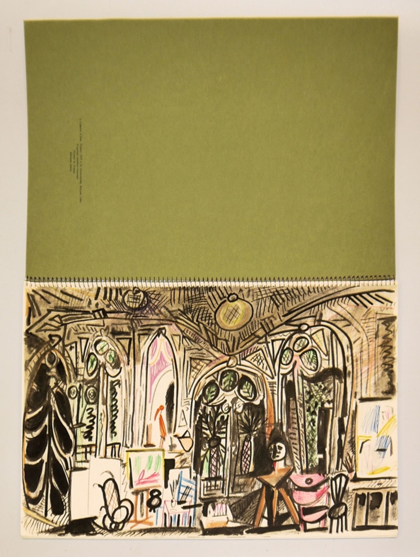 Pablo Picasso, "Carnet de la Californie", italienische Ausgabe von 1959 - Bild 4 aus 4