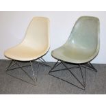 Charles und Ray Eames, zwei Side Chair LSR, Vitra-Edition