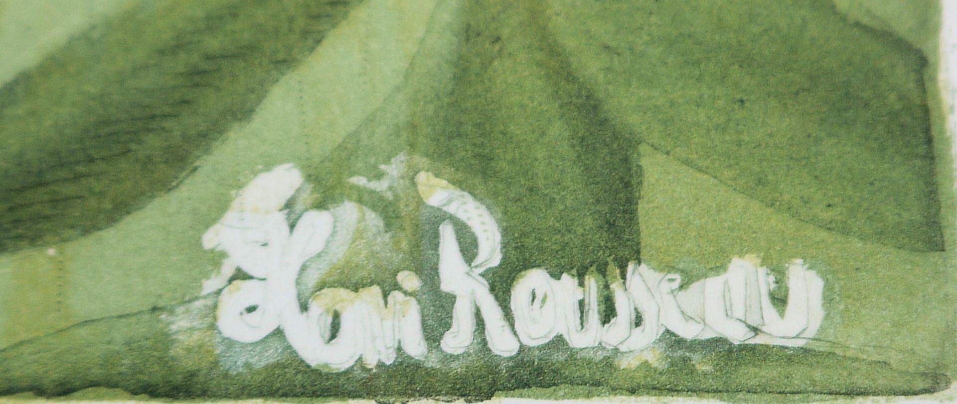 Jacques Villon, "La chasse aux tigres", Farbaquatinta-Radierung von 1924 - Bild 2 aus 2