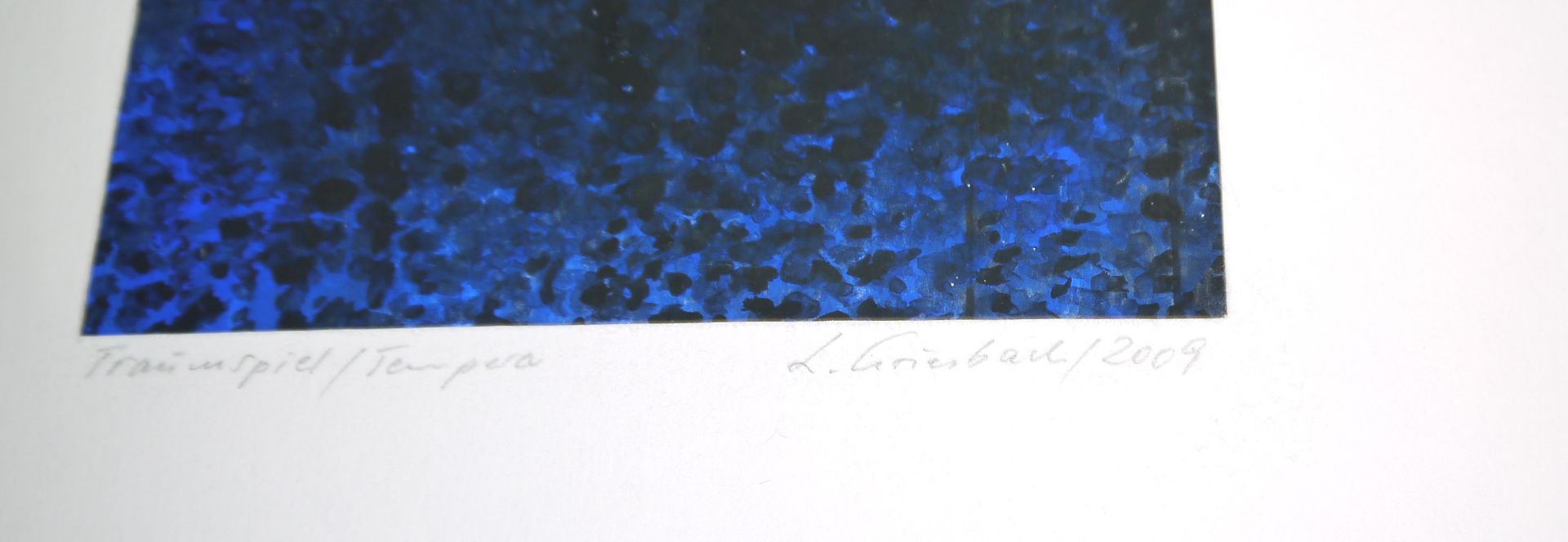 Lothar Griesbach, Abstrakte Kompositionen, 4 Tempera - Bild 5 aus 5