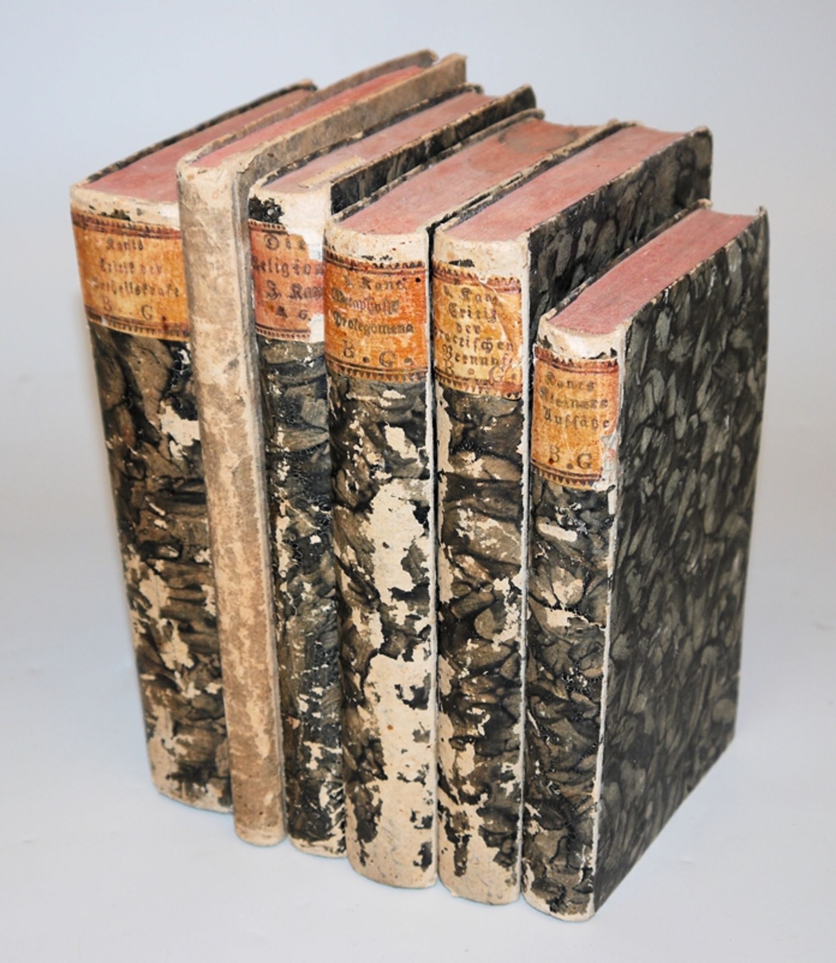 Sammlung von 6 frühen Büchern Immanuel Kants, 1787-1795, dabei 2 Erstauflagen - Bild 2 aus 2