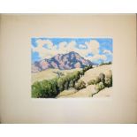 Wilhelm Süs, 3 größere, sign. Aquarelle um 1910