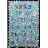 James Rizzi, SWR3 Plakat zum New Pop Festival Baden-Baden 2003, handsigniert