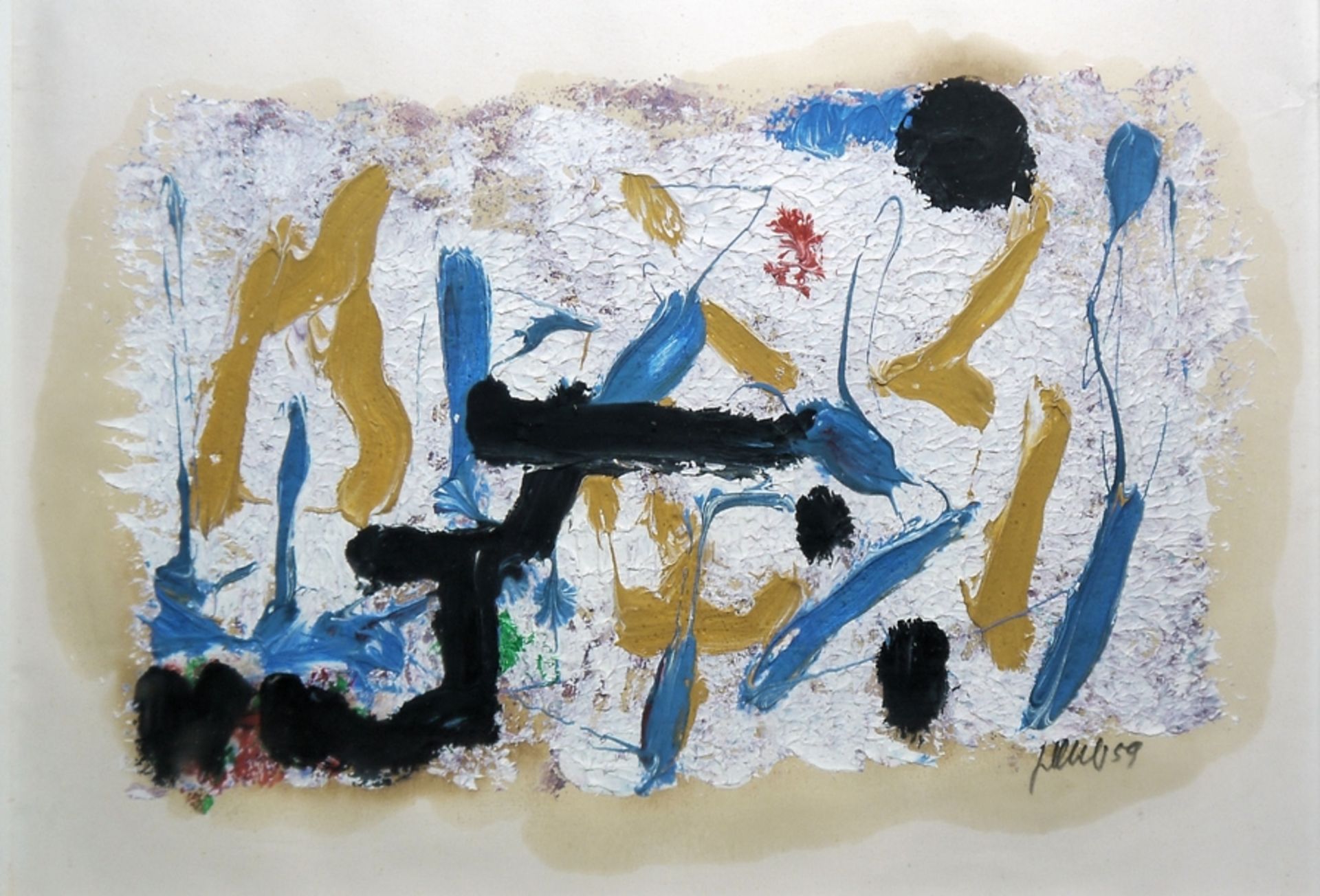 Fritz Winter, Ohne Titel, signiertes Ölgemälde von 1959 - Bild 5 aus 5