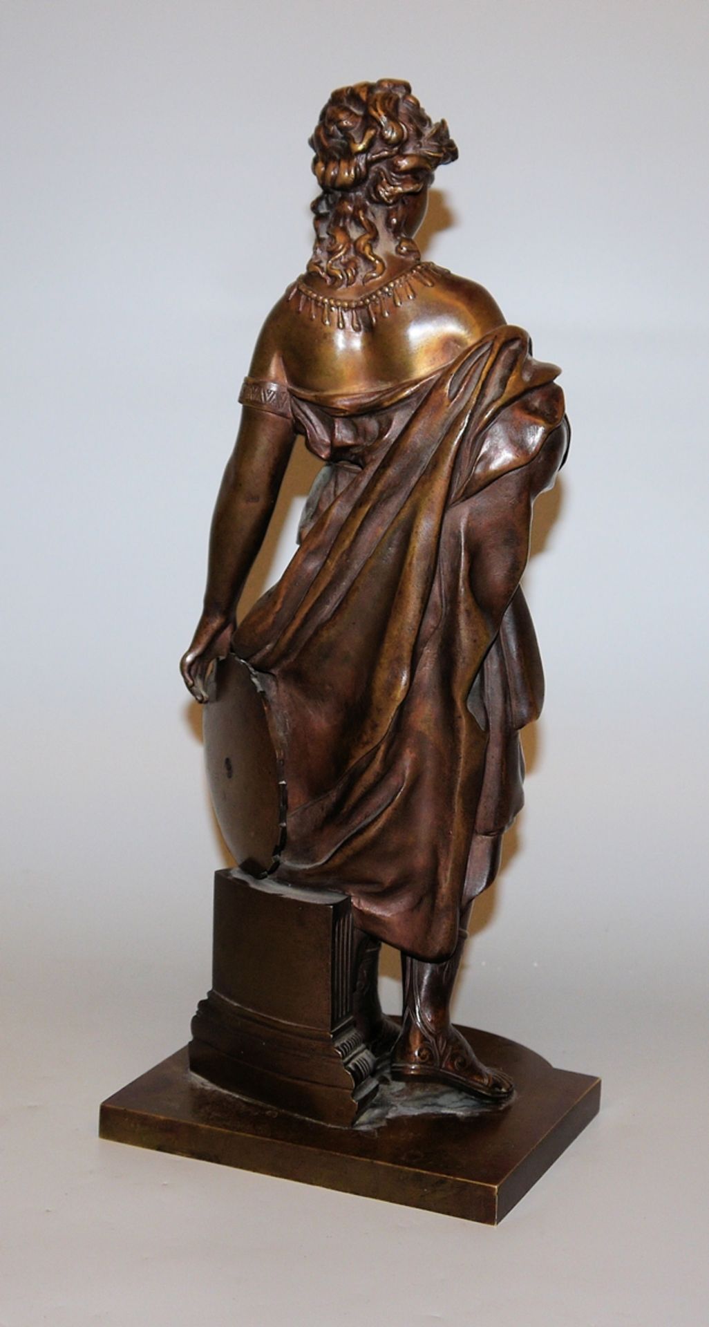 Henry Étienne Dumaige, Bronzeplastik Allegorie der Arbeit - Bild 3 aus 3