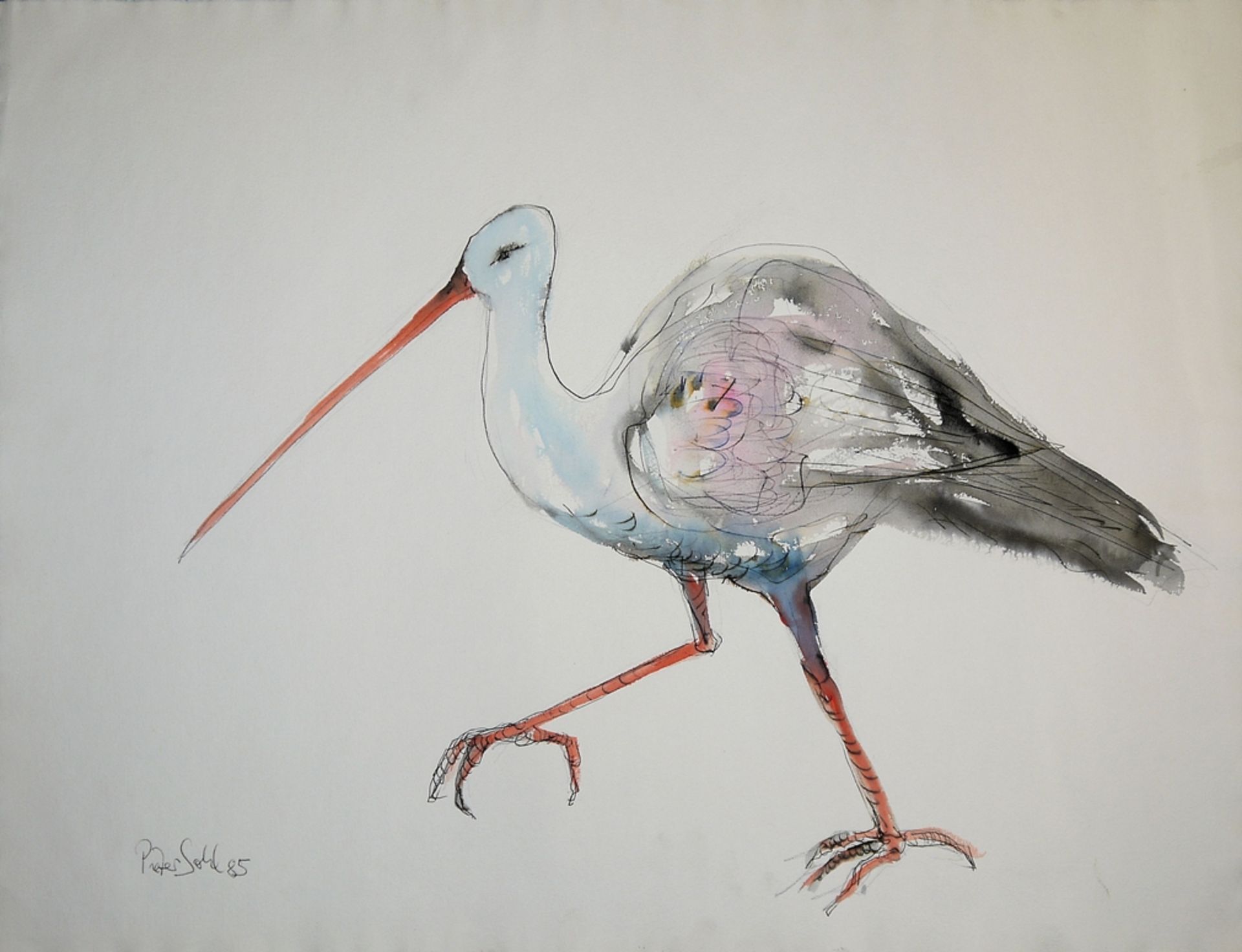 Pieter Sohl, Sammlungsnachlass mit 4 Originalen und 5 Druckgraphiken, alle signiert