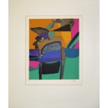 Maurice Estève, Bossaille, signierte Farblithographie von 1974