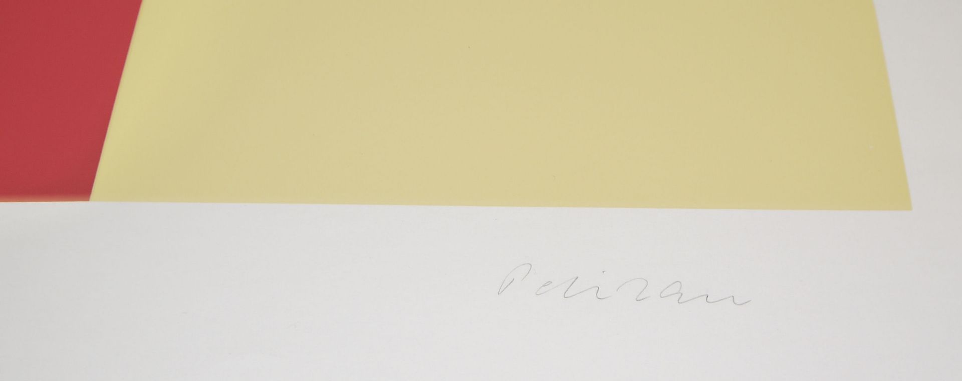 Sarah Pelikan, 4 "Farbplattenräume", vier größere sign. Farbsiebdrucke - Bild 4 aus 5