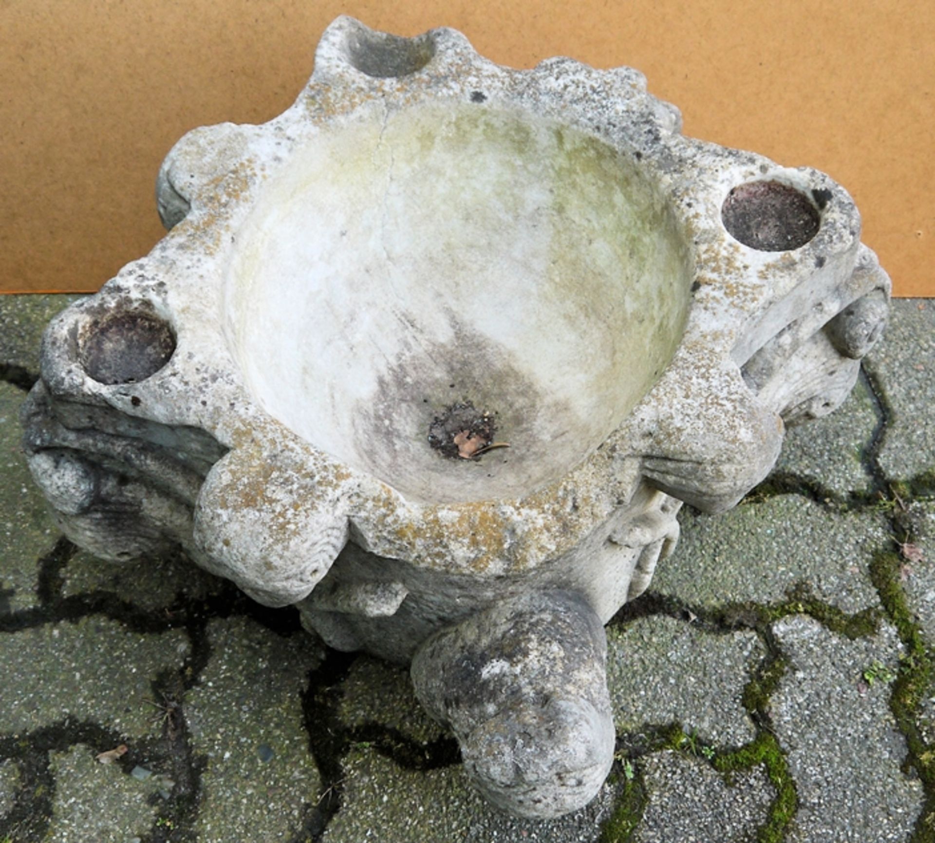 Weihwasserbecker, romanisch-frühgotisch, 12./13. Jh. - Bild 5 aus 5