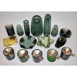 Wilhelm Wagenfeld, 18 Glasobjekte der 1950er und 60er Jahre 