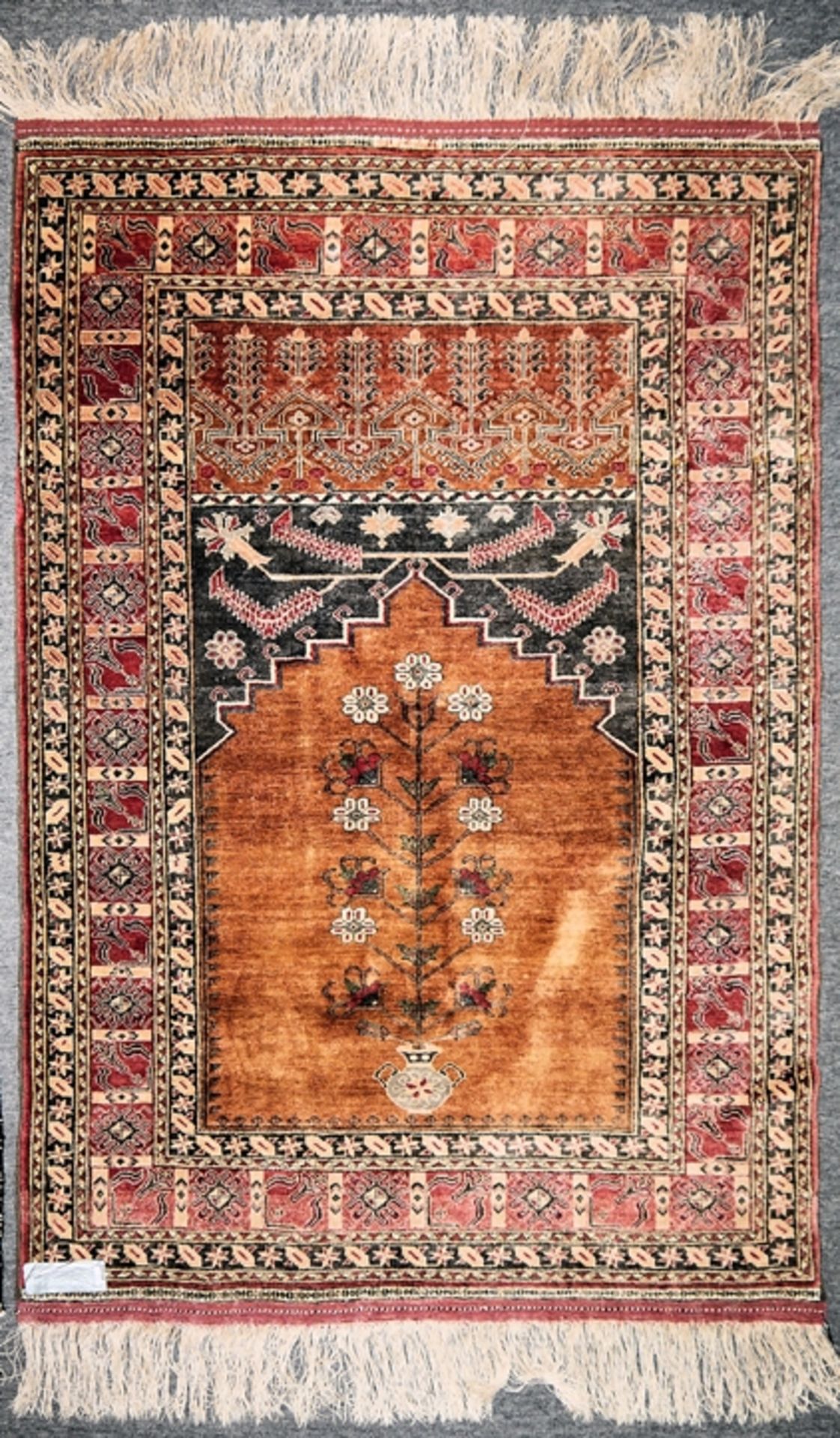 Orient-Gebetsteppich wohl Saroukh, Persien, 40-50 Jahre alt