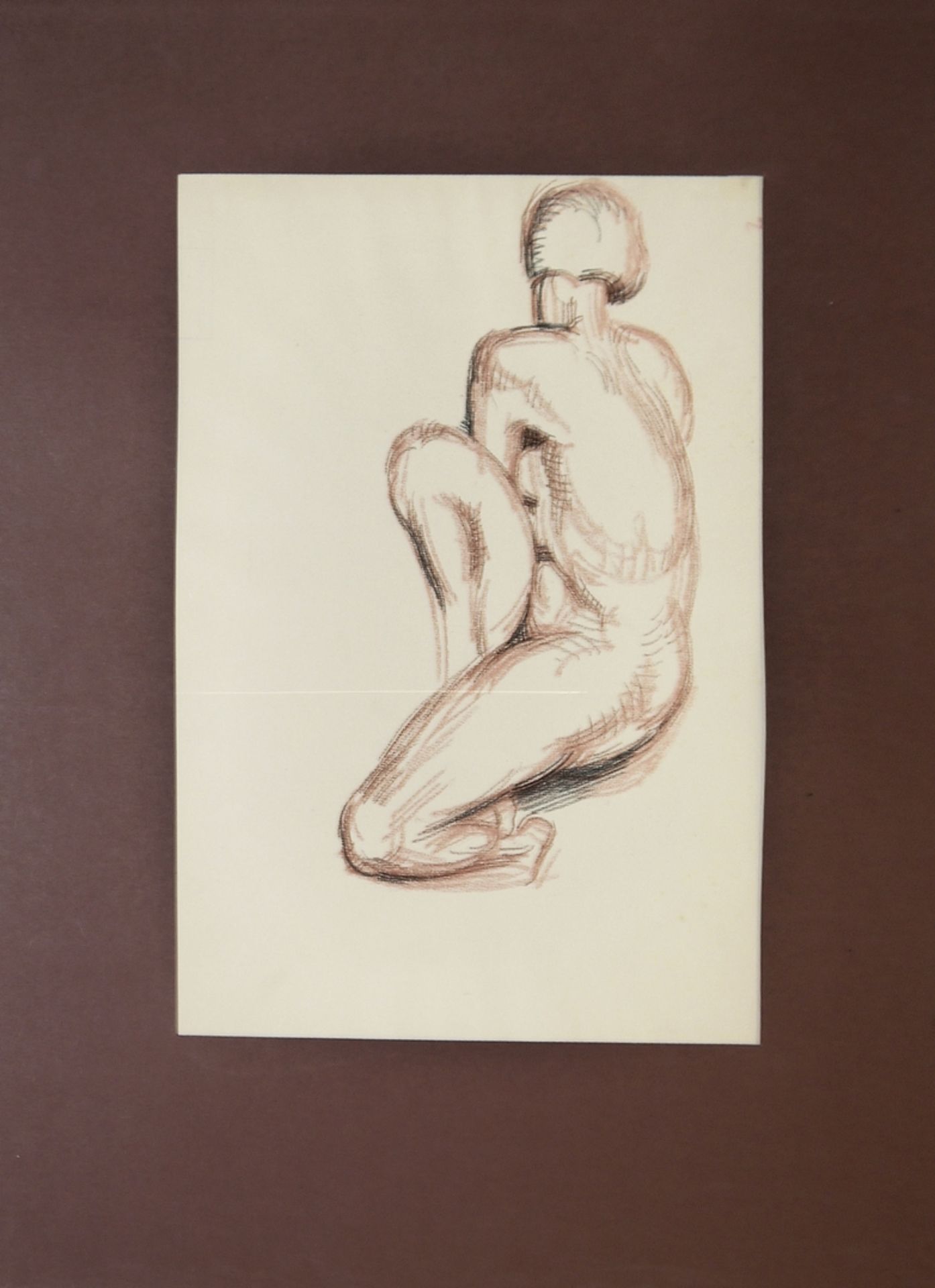 Walter Eugen Niederer und Martin Mayer, Frauenakte, 7 Zeichnungen und eine Lithographie - Bild 4 aus 8