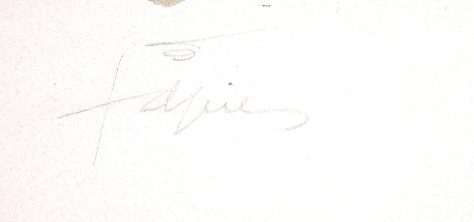 Antoni Tàpies, Ohne Titel, signiert Lithographie von 1959 - Bild 2 aus 2