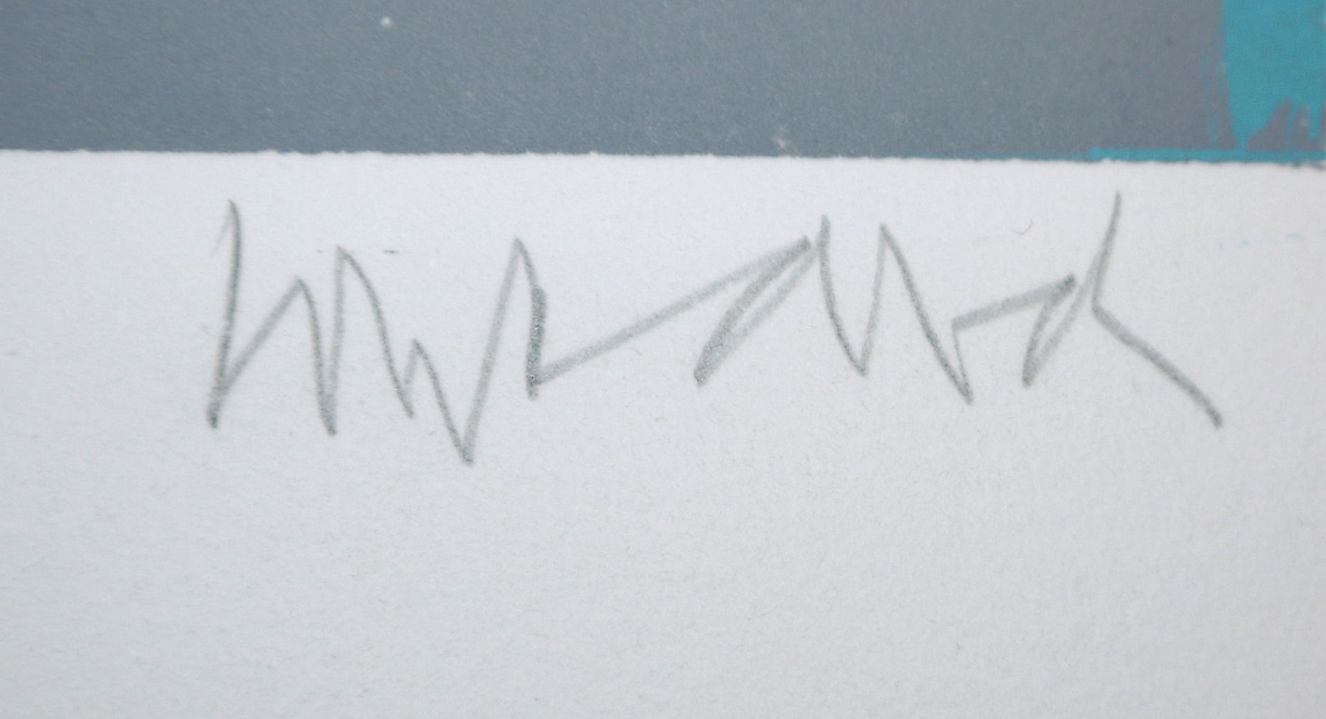 Paul Wunderlich, Selbstbildnis, Porträt und Lilien, 4 signierte Farblithographien - Bild 2 aus 2