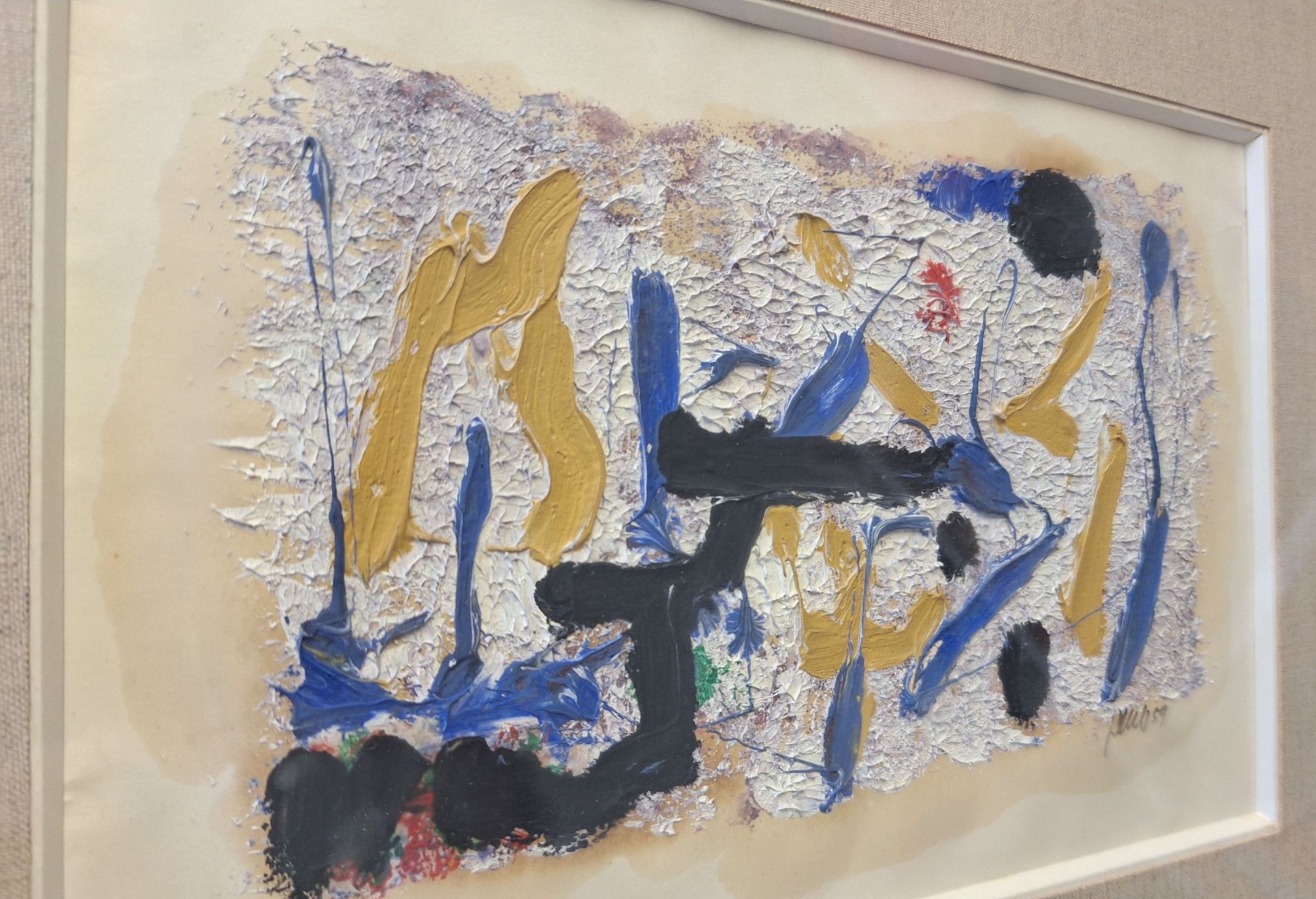 Fritz Winter, Ohne Titel, signiertes Ölgemälde von 1959 - Bild 4 aus 5