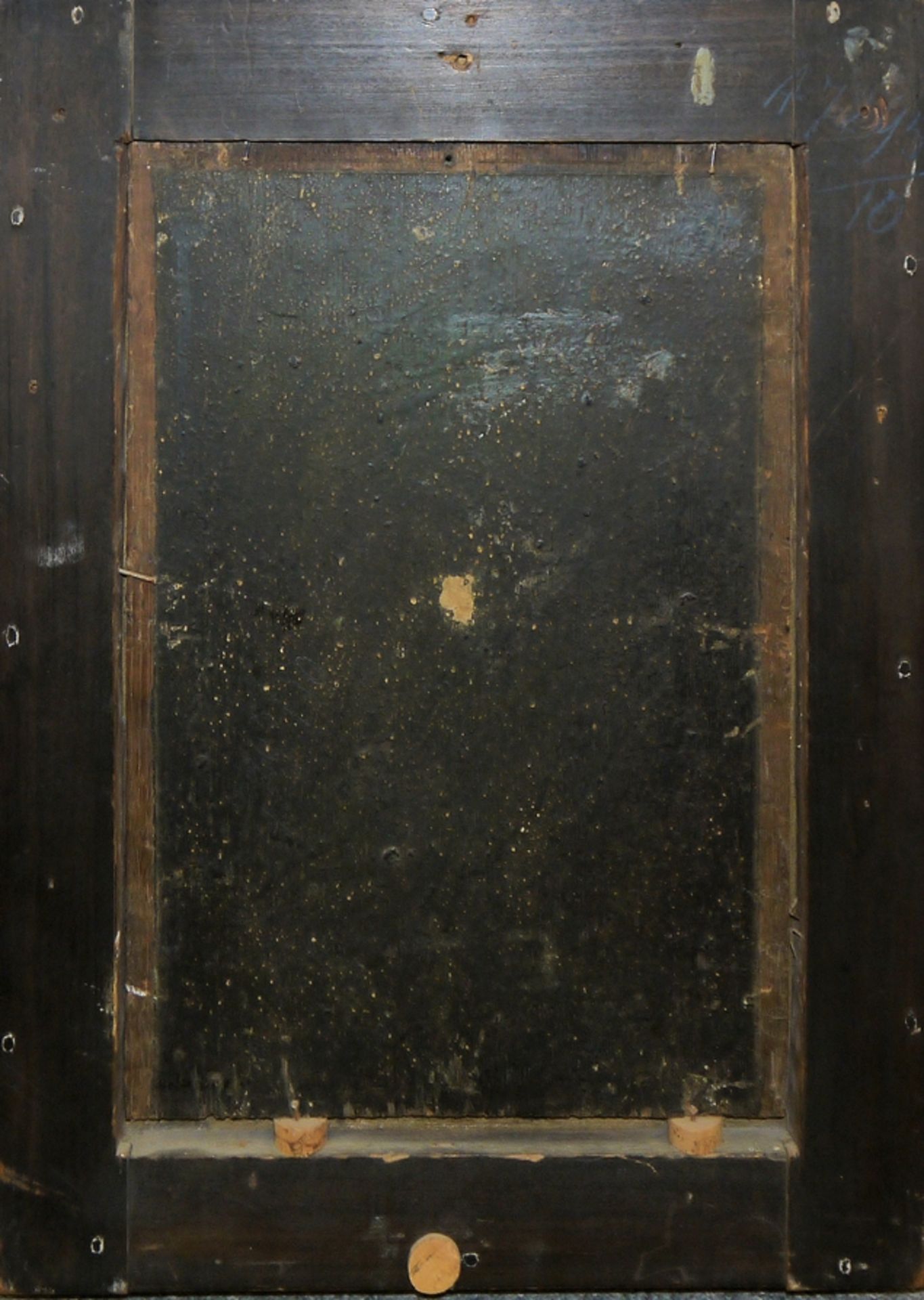 Altmeister, in der Art des Bartholomaeus Bruyn / Nachfolge, Porträt eines vornehmen Herrn, Ölgemäld - Bild 3 aus 3