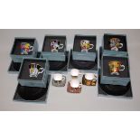 Friedensreich Hundertwasser, "Hommage à Hundertwasser - Die universalen Sechs", Kaffeeservice 18-te