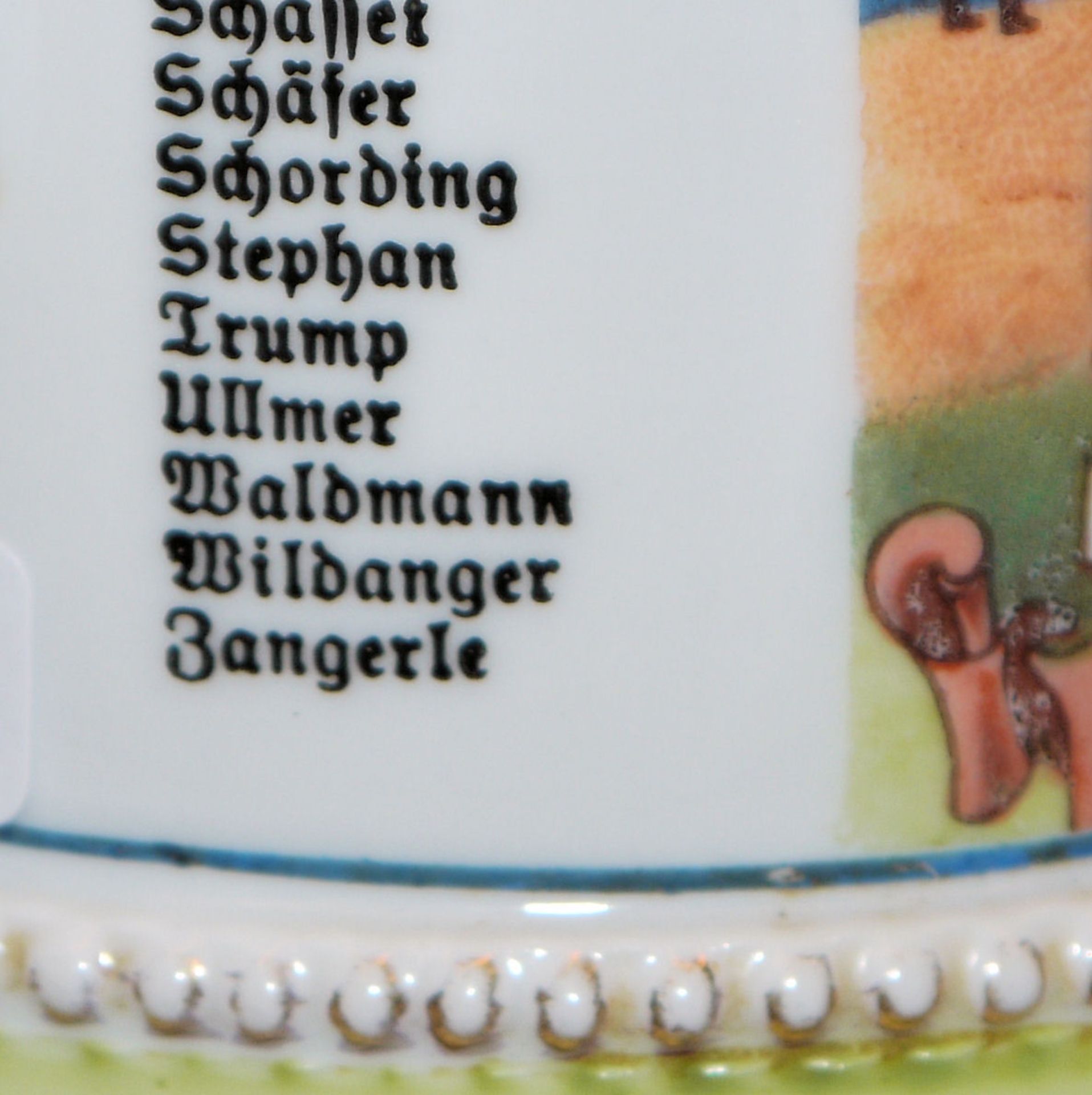 Reservistenkrug eines Gefreiten, Landau 1913 - Bild 2 aus 2