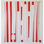 Dennis Loesch, The Bild, Wandobjekt, Inkjet-Print auf Aluminiumstäben von 2012, mit Katalog