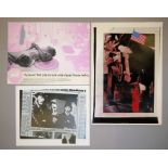 Klaus Staeck, "Schöner Wohnen", Zeitungsartikel "Margit Schiller" und "the american way of life", 3