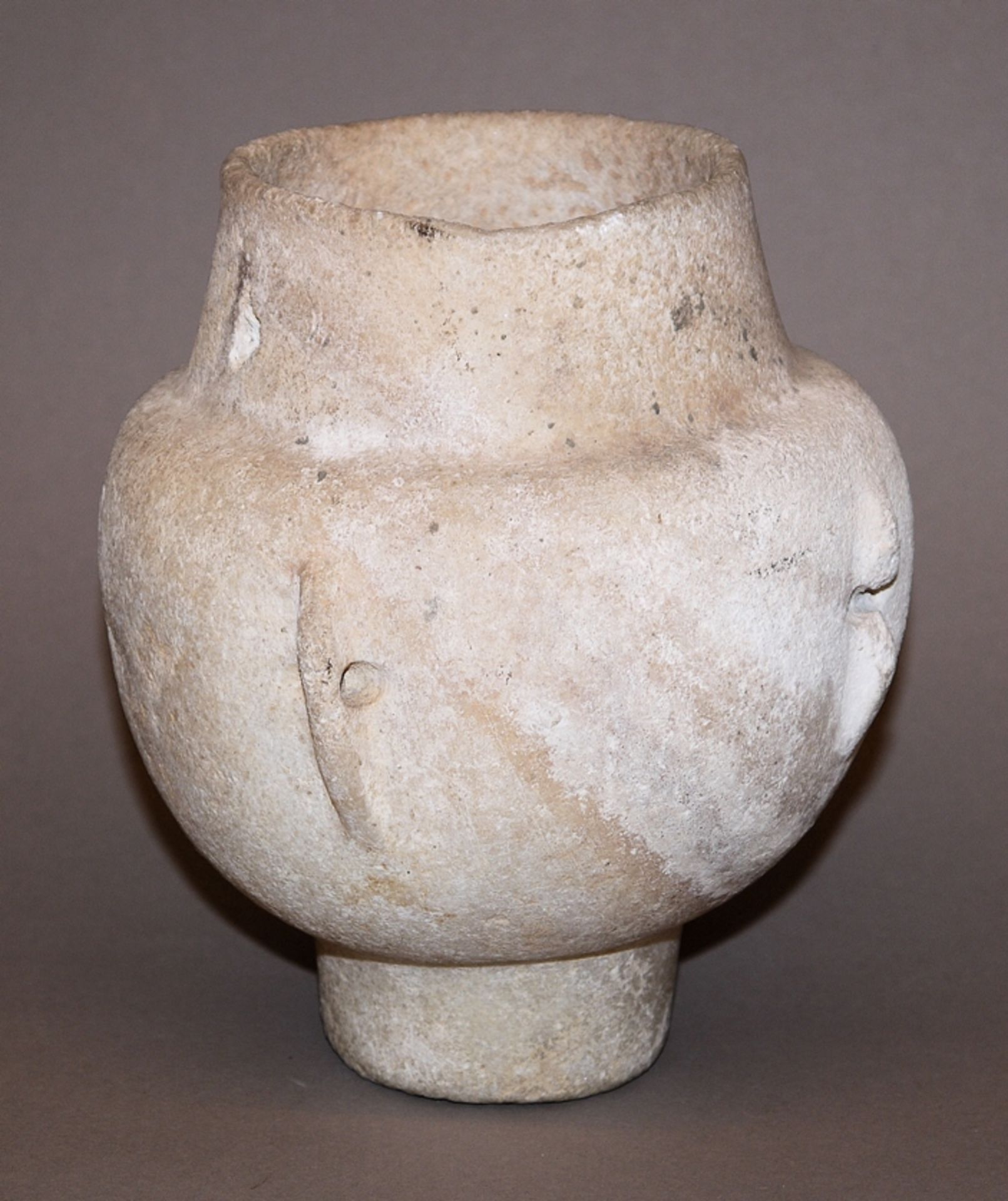 Marmor-Kandila, frühkykladisch I-II, 3200-2300 v.Chr. - Bild 2 aus 4