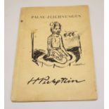 Max Pechstein, Palau-Zeichnungen. Ausstellung im Graphischen Kabinett November/Dezember 1947, signi