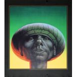 Rudolf Hausner, Adam, signierte u. nummerierte Farboffsetlithographie