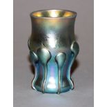 Miniaturvase des Jugendstils, Tiffany Studios, New York um 1900