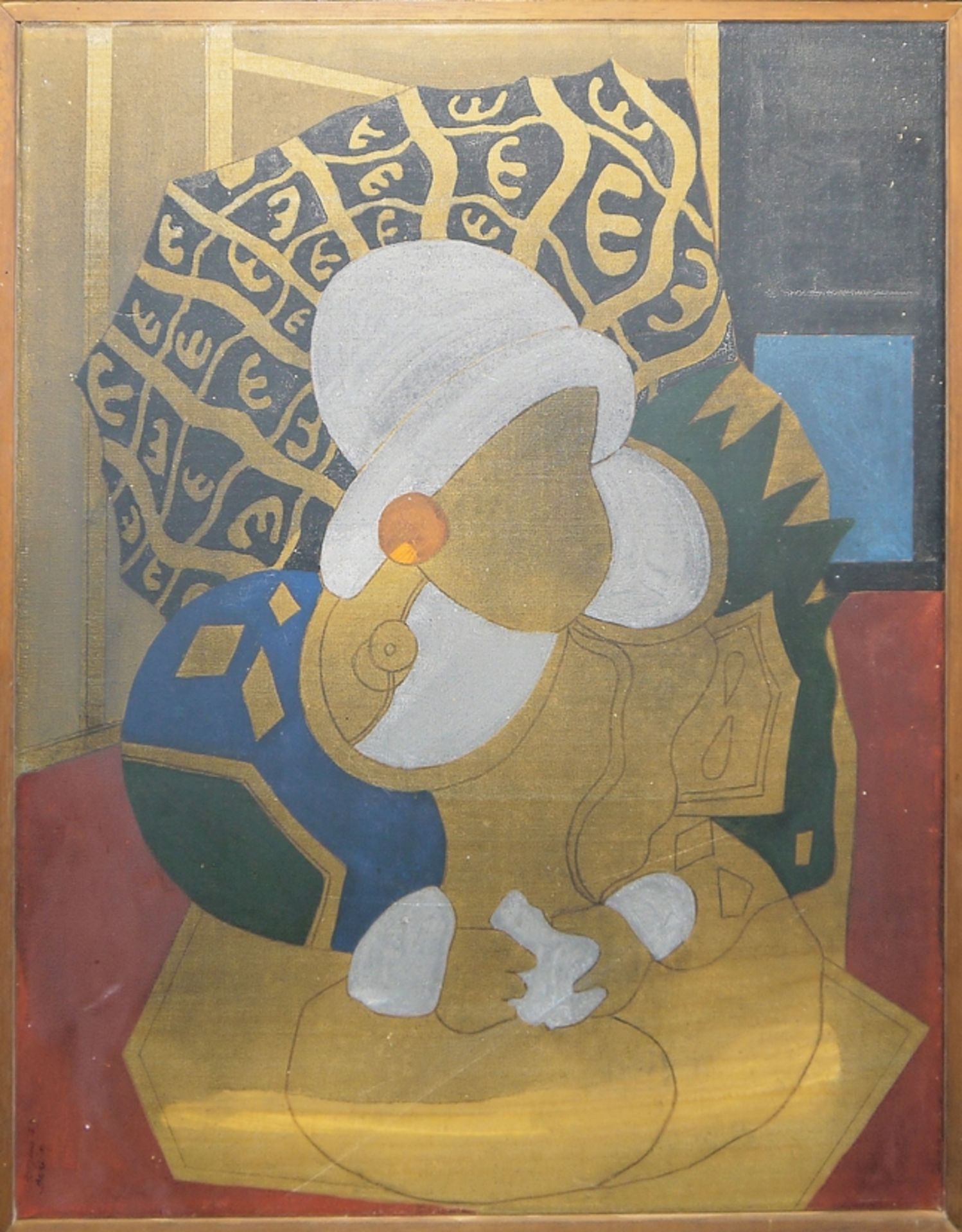Jorge Castillo, "Barrabas", Ölgemälde von 1973