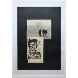 Oliver Kroll, "Du wollen Clown spielen", 2 Collagen von 2008