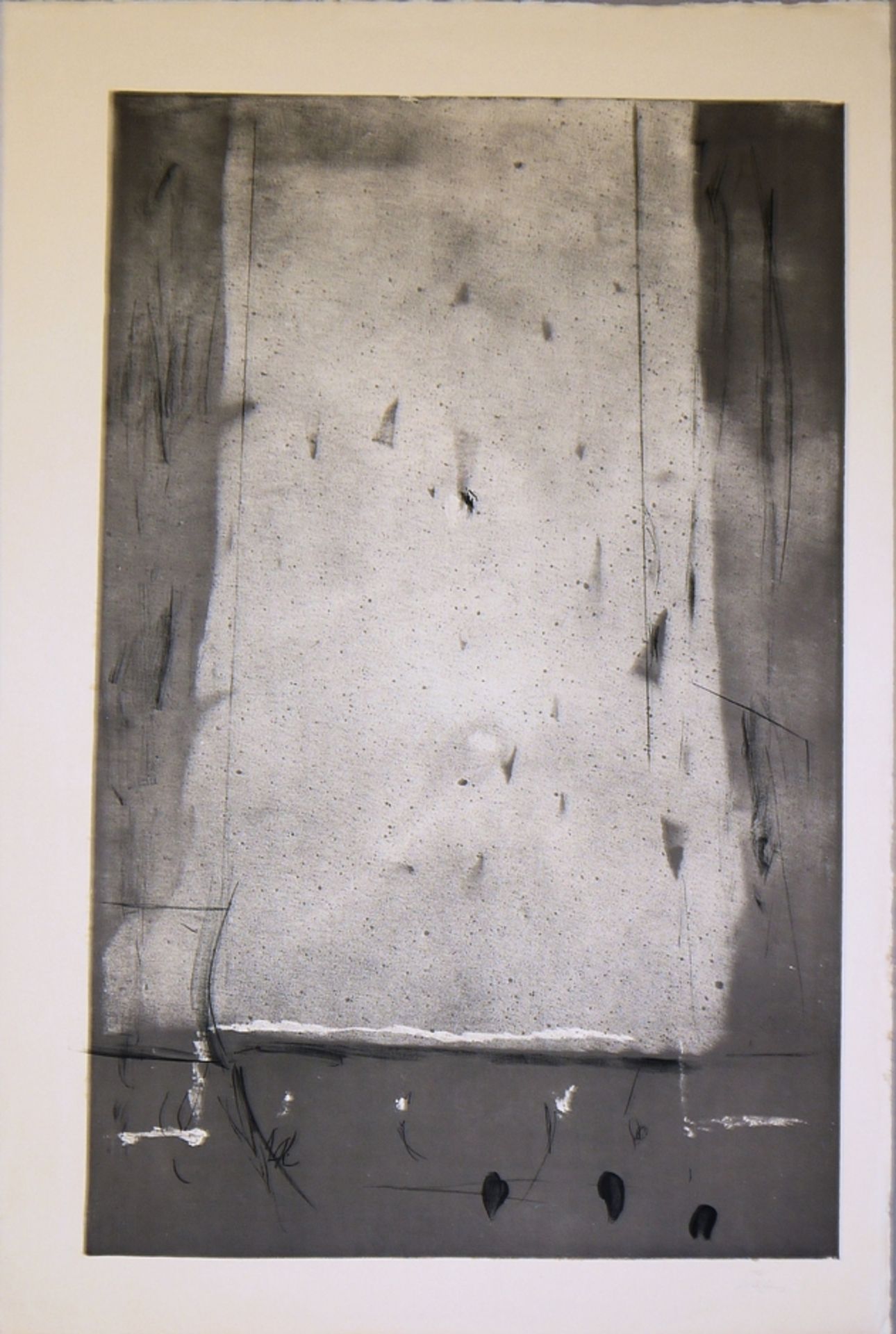 Antoni Tàpies, Ohne Titel, signiert Lithographie von 1959